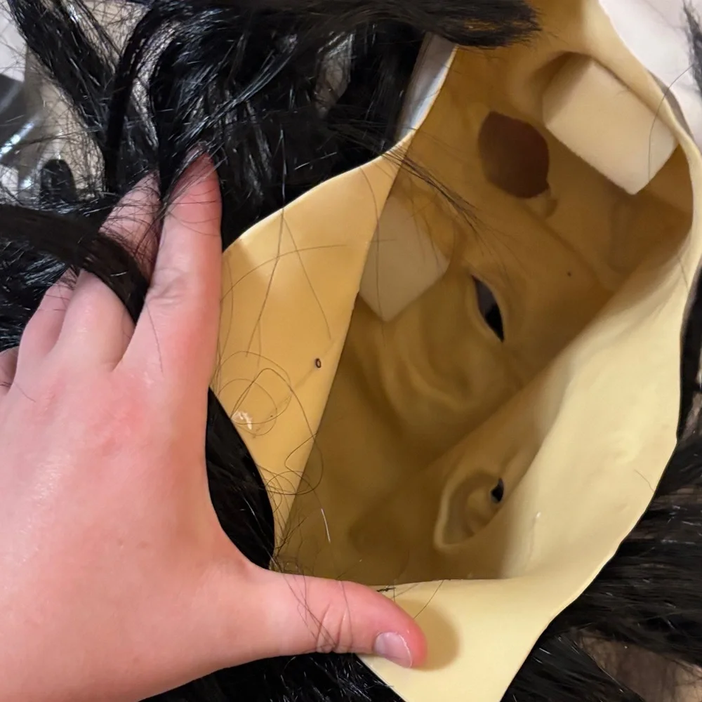 Spirit Clown Mask with Red and Black Accents